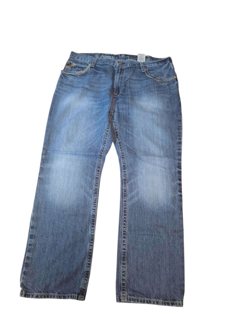 Ariat GAMBLER Jeans Men's 42/32 M5 Ridgeline 100% Cotton Denim made in Mexico
